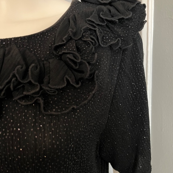 Onyx Evening Black Dress - Picture 6 of 10